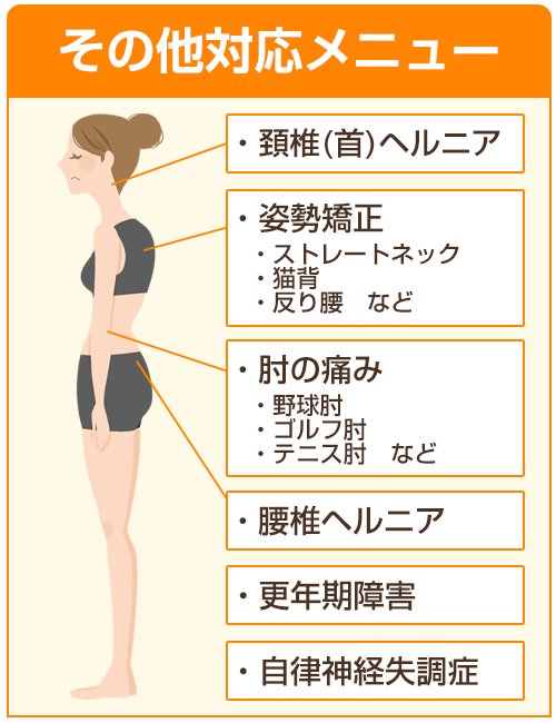 その他対応メニュー